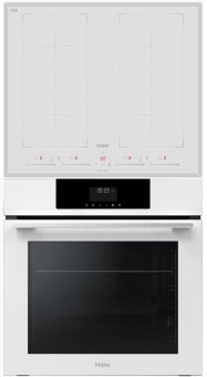 Комплект варочная панель Haier HHY-Y64FFVW + духовой шкаф Haier HOQ-F3AAN3WB