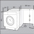 Встраиваемая стиральная машина Whirlpool BI WMWG 71484E