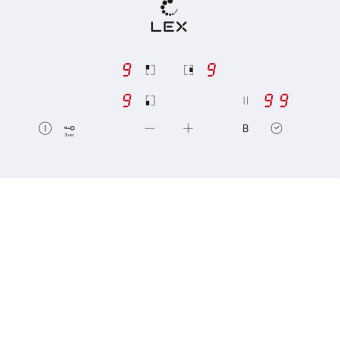 Варочная панель Lex EVI 430A WH