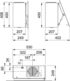 Вытяжка Franke Maris Free 80 330.0542.181