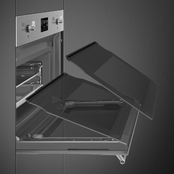 Духовой шкаф с пароваркой Smeg SO4302S3X