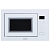 Встраиваемая микроволновая печь Cata MW BI2505DCG WH RU