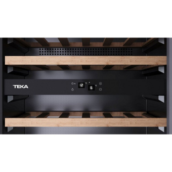 Встраиваемый винный шкаф Teka RVI 20046 BLACK GLASS