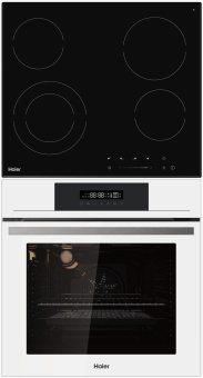 Комплект варочная панель Haier HHX-C64TDVB + духовой шкаф Haier HOX-FP3AWB – Встраиваемая техника для кухни
