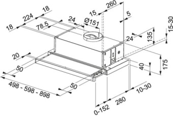 Вытяжка Franke FTC 632L WH 315.0547.797