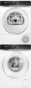 Комплект стиральной и сушильной машины Siemens WG44B2090 + WQ45B2B90