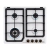 Варочная панель DeLonghi BF 46 PRO RUS