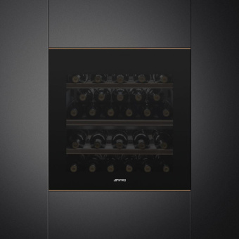 Встраиваемый винный шкаф Smeg CVI629NR3