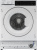 Встраиваемая стиральная машина Krona KALISA 1400 8K WHITE