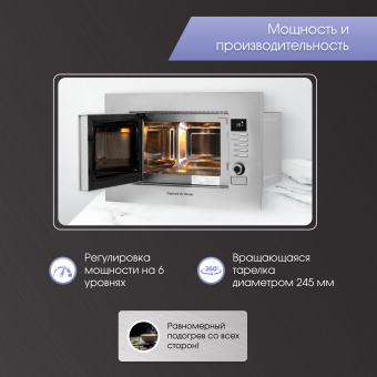 Встраиваемая микроволновая печь Zigmund & Shtain BMO 21 S