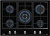 Варочная панель Teka GZC 75330 XBN NIGHT RIVER BLACK