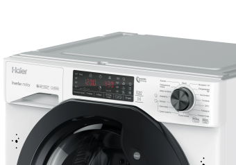 Встраиваемая стиральная машина Haier HWDQ90B416FWB-RU