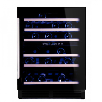 Встраиваемый винный шкаф Dunavox DX-51.150DBK/DP
