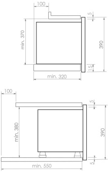 Встраиваемая микроволновая печь Pando PHM-950