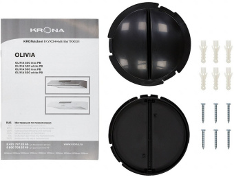 Вытяжка Krona OLIVIA 500 INOX PB