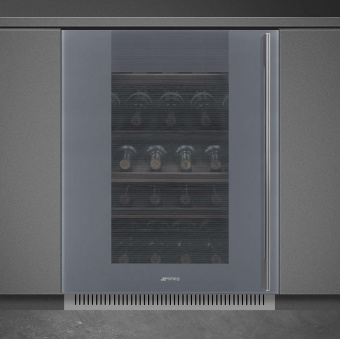 Встраиваемый винный шкаф Smeg CVI138LS3