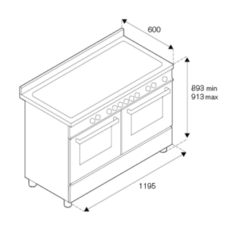 Варочный центр Bertazzoni MAS126G2ENET