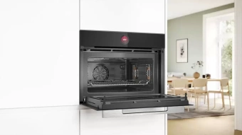 Духовой шкаф с СВЧ Bosch CMG7241B1