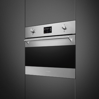 Духовой шкаф с пароваркой Smeg SO4302S3X