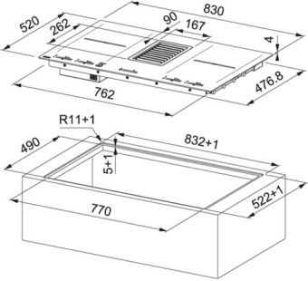 Варочная панель Franke FMY 839 HI 2.0 340.0597.249