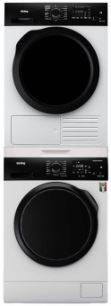 Комплект стиральной и сушильной машины Korting KWM 59ID14107 + KD 69 IHP + DSK 150