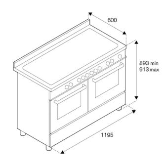 Варочный центр Bertazzoni MAS126G2EXT