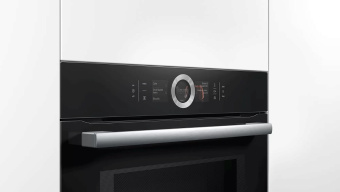 Духовой шкаф с СВЧ и паром Bosch HNG6764B6