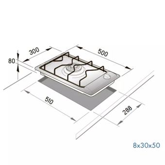 Варочная панель DeLonghi I 23/1 ASV CD