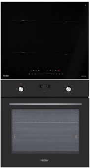 Комплект варочная панель Haier HHY-Y64TVAB + духовой шкаф Haier HOX-P06HGB – Встраиваемая техника для кухни