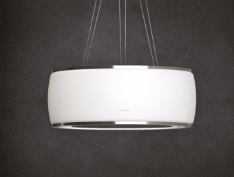 Вытяжка Falmec Circle.Tech SOFFIO isola 58 vetro bianco satinato (600)