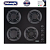 Варочная панель Delonghi NF 46/1 ASV GU