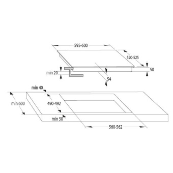 Варочная панель Hisense I6456CB