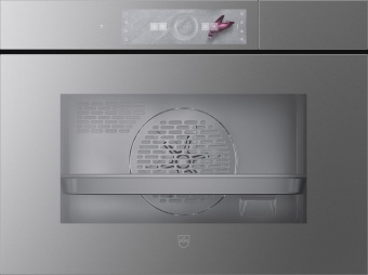 Духовой шкаф V-ZUG CombiSteamer V6000 45 платиновое стекло/AutoDoor CS6T-23043