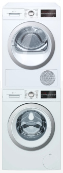Комплект стиральная и сушильная машина Neff W7461X3EU + R8580X2EU