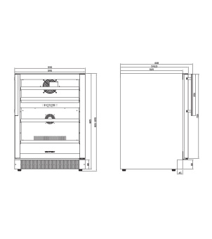 Винный шкаф Vestfrost Solutions W 45