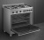 Варочный центр Smeg B901GMXI9