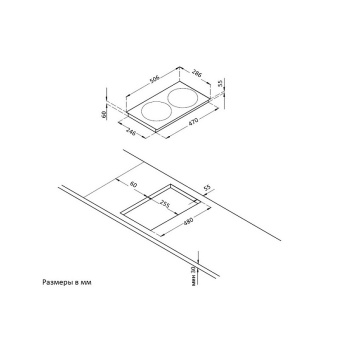 Варочная панель Korting HI 32003 B