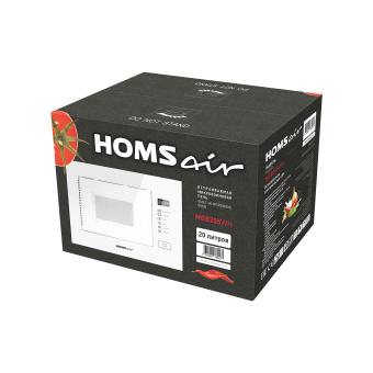 Встраиваемая микроволновая печь HOMSair MOB205WH