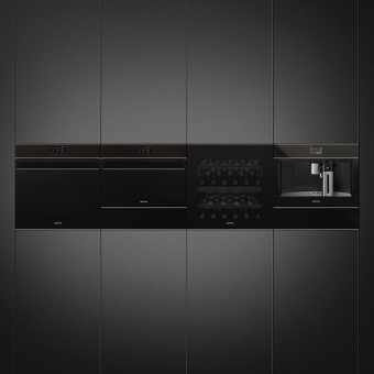 Встраиваемый винный шкаф Smeg CVI629NR3