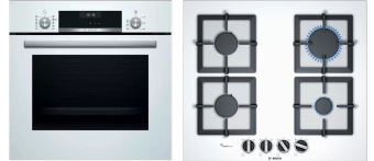 Комплект встраиваемой техники Bosch HBJ558YW3Q + PPP6A2B20O