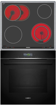 Комплект варочная панель Siemens EF645EN11 + духовой шкаф Siemens HB734G1B1 – Встраиваемая техника для кухни
