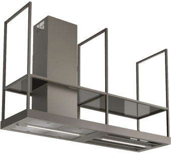 Вытяжка Faber T-SHELF EV8 TITANIUM MATT A180 325.0617.018