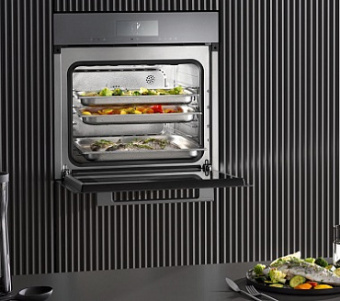 Встраиваемая пароварка Miele DGC 7440 EDST/CLST