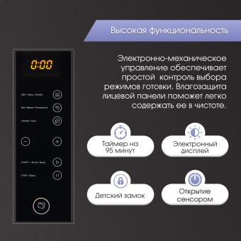 Встраиваемая микроволновая печь Zigmund & Shtain BMO 15.252 B