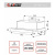Вытяжка кухонная встраиваемая Exiteq EX-1076 black glass