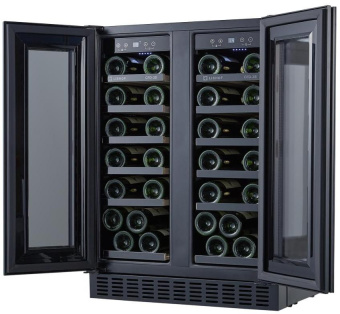 Встраиваемый винный шкаф Libhof CFD-38 Black