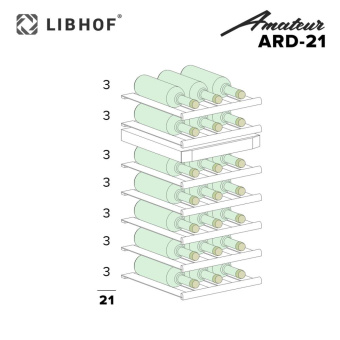 Винный шкаф Libhof Amateur ARD-21 Black