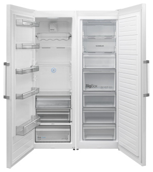 Холодильник Scandilux SBS 711 EZ 12 W