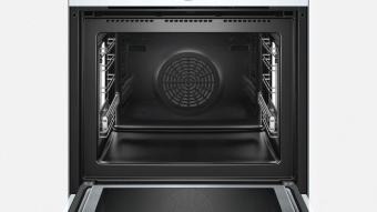 Духовой шкаф с СВЧ и паром Bosch HNG6764W6