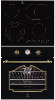 Комплект варочная панель Electrolux EHF 6747 FOK + духовой шкаф Electrolux EOB6220AOR